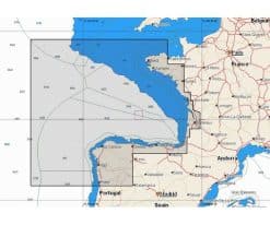 Carte C-MAP Local Atlantique france