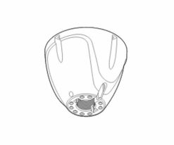 kit de montage sur mâtereau Antenne Raymarine RS150