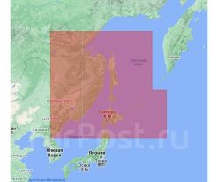 C-MAP HOKKAIDO AND SAKHALIN ISLANDS-4D M-RS-D207-MS cartographie marine