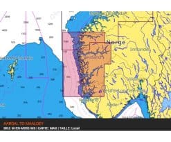 C-MAP AARDAL TO MAALOEY-MAX M-EN-M592-MS cartographie marine