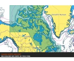 C-MAP CANADA NORTH AND EAST-4D M-NA-D021-MS cartographie marine