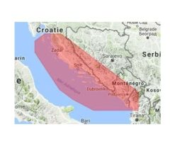 C-MAP CROATIA: SV JURAJ TO SHENGJINI-MAX-IT M-EM-M075-MS cartographie marine