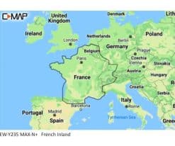 Carte C-Map France Eaux intérieures