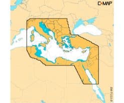 C-MAP DISCOVER X - EAST MEDITERRANEAN M-EM-T-111-D-MS