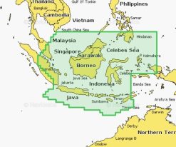 Carte marine Navionics Platinium+ NPAE023R - Java & Borneo - 010-C1301-40