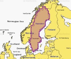 Carte marine Navionics Platinium+ NPEU067R - Sweden, Lakes & Rivers - 010-C1341-40