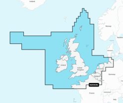 Carte marine Navionics Platinium+ NPEU628L - U.K., Ireland & Holland - 010-C1350-40