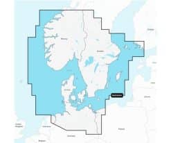 Carte marine Navionics+ NAEU645L - Skagerrak & Kattegat - 010-C1353-30