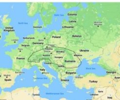 C-MAP DISCOVER - Central Europe Inland M-EN-Y217-MS cartographie marine