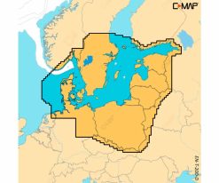 C-MAP DISCOVER X - SKAGERACK, KATTEGATT AND BALTIC SEA M-EN-T-200-D-MS cartographie marine