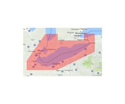 C-MAP LAKE ERIE AND LAKE ST CLAIR (B)-MAX M-NA-M053-MS cartographie marine