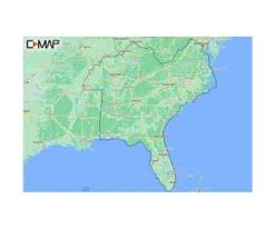 C-MAP REVEAL LAKES - US LAKES SOUTH EAST M-NA-Y214-MS cartographie marine