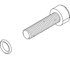 Lowrance - TENSIONING BOLT KIT - 000-15266-001