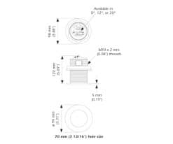 airmar-B75-SS75-dimension